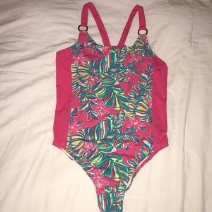Lily Pulitzer one piece girls bathing suit!!
